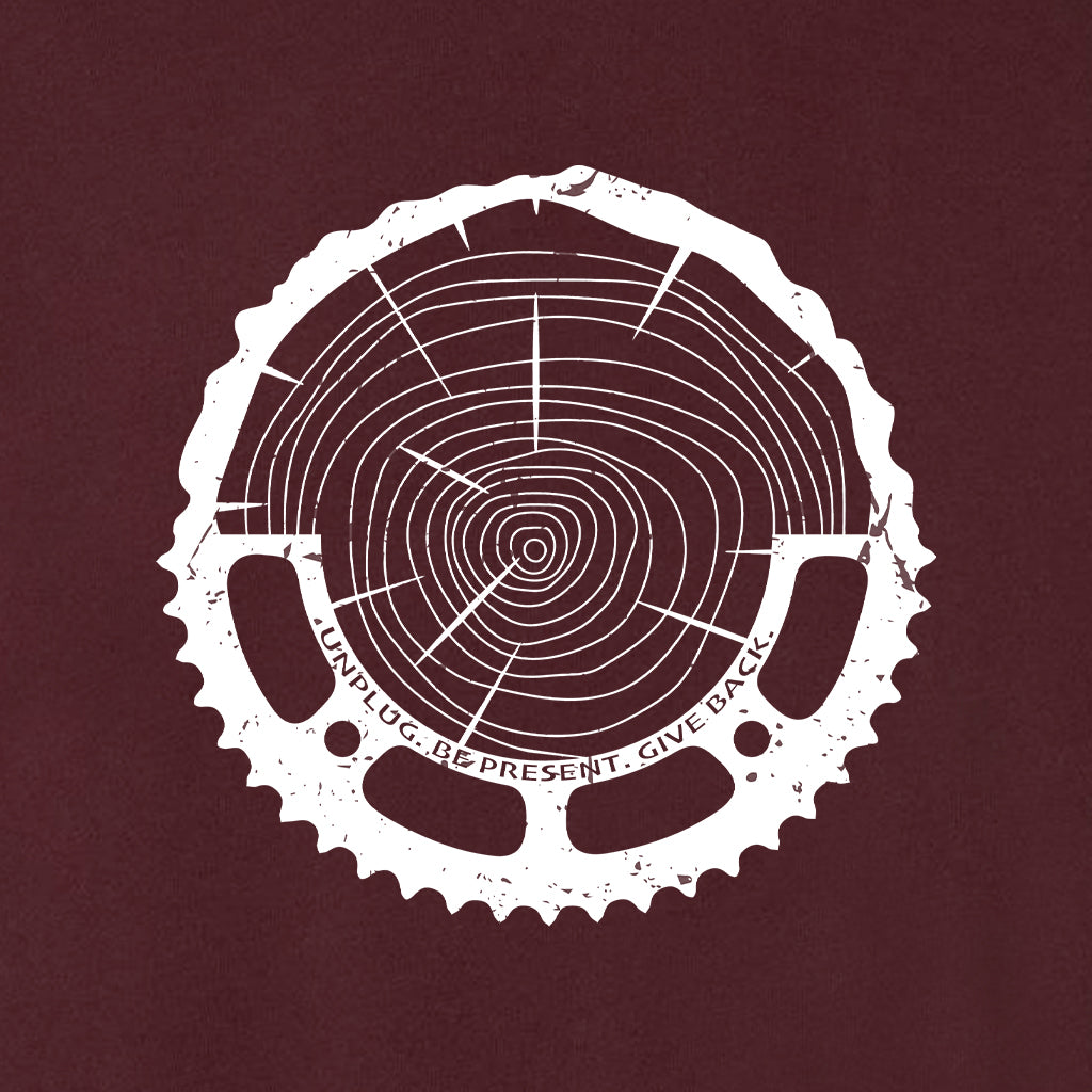 Tree Rings Chainring Midweight Super Soft Crewneck Sweatshirt