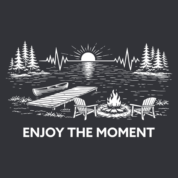 ENJOY THE MOMENT (LAKE SCENE) Performance Long Sleeve with UPF 50+