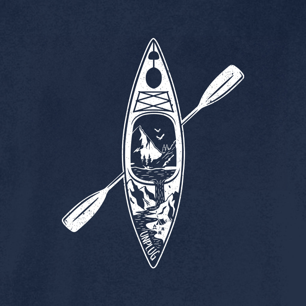 KAYAK MOUNTAIN SCENE Cotton T-Shirt powered by Comfort Colors®