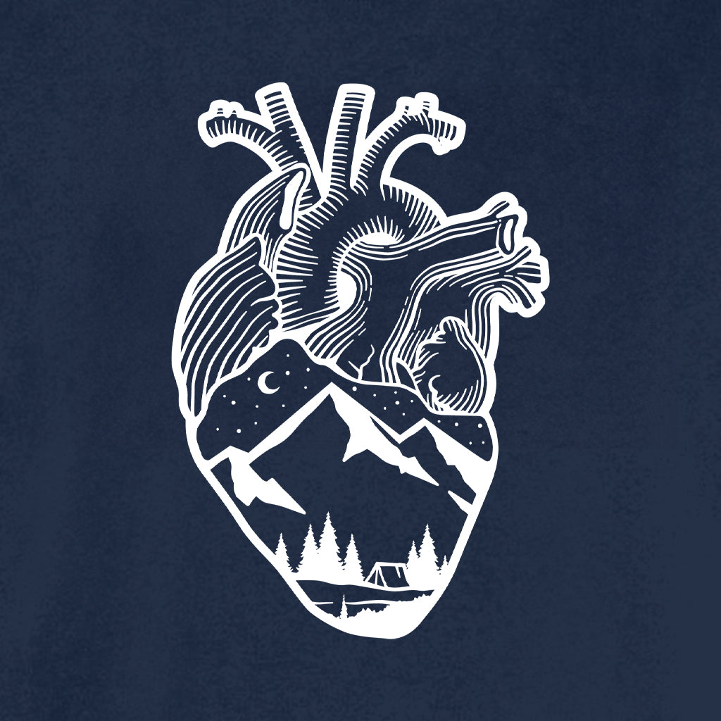 ANATOMICAL HEART (FULL CHEST) Cotton T-Shirt powered by Comfort Colors®