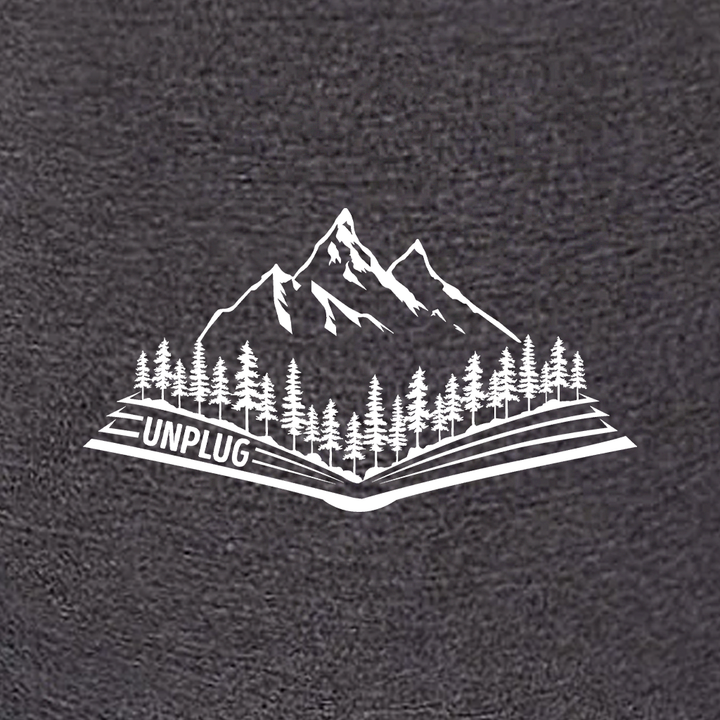 OPEN BOOK MOUNTAIN SCENE Women's Racerback Tank Top
