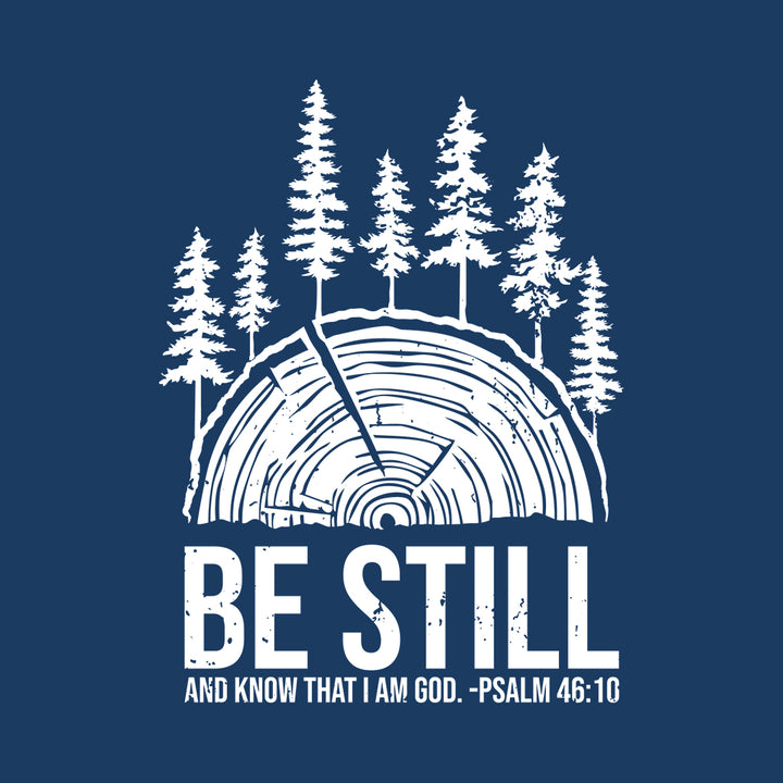BE STILL IN THE WOODS Performance Long Sleeve with UPF 50+