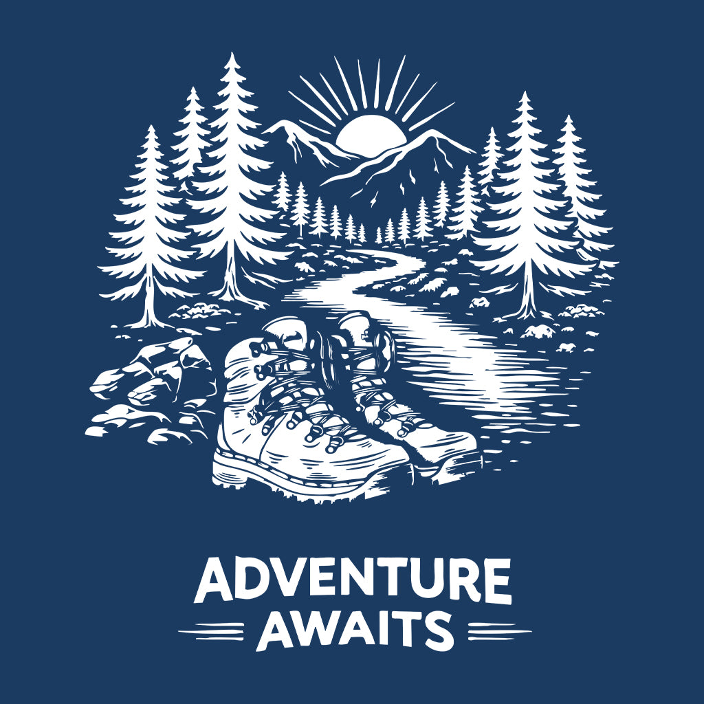 ADVENTURE AWAITS Performance Long Sleeve with UPF 50+