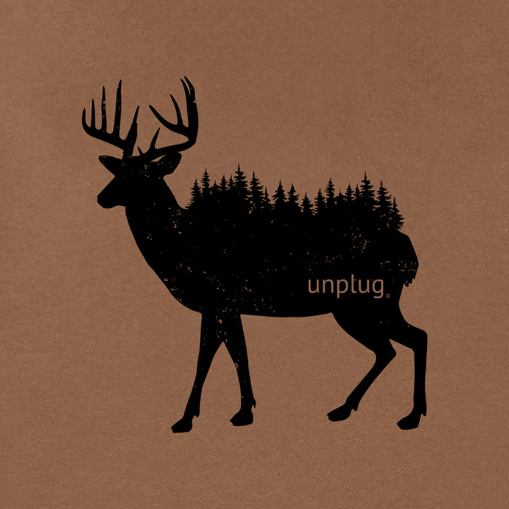 Deer In The Trees Heavyweight Hoodie