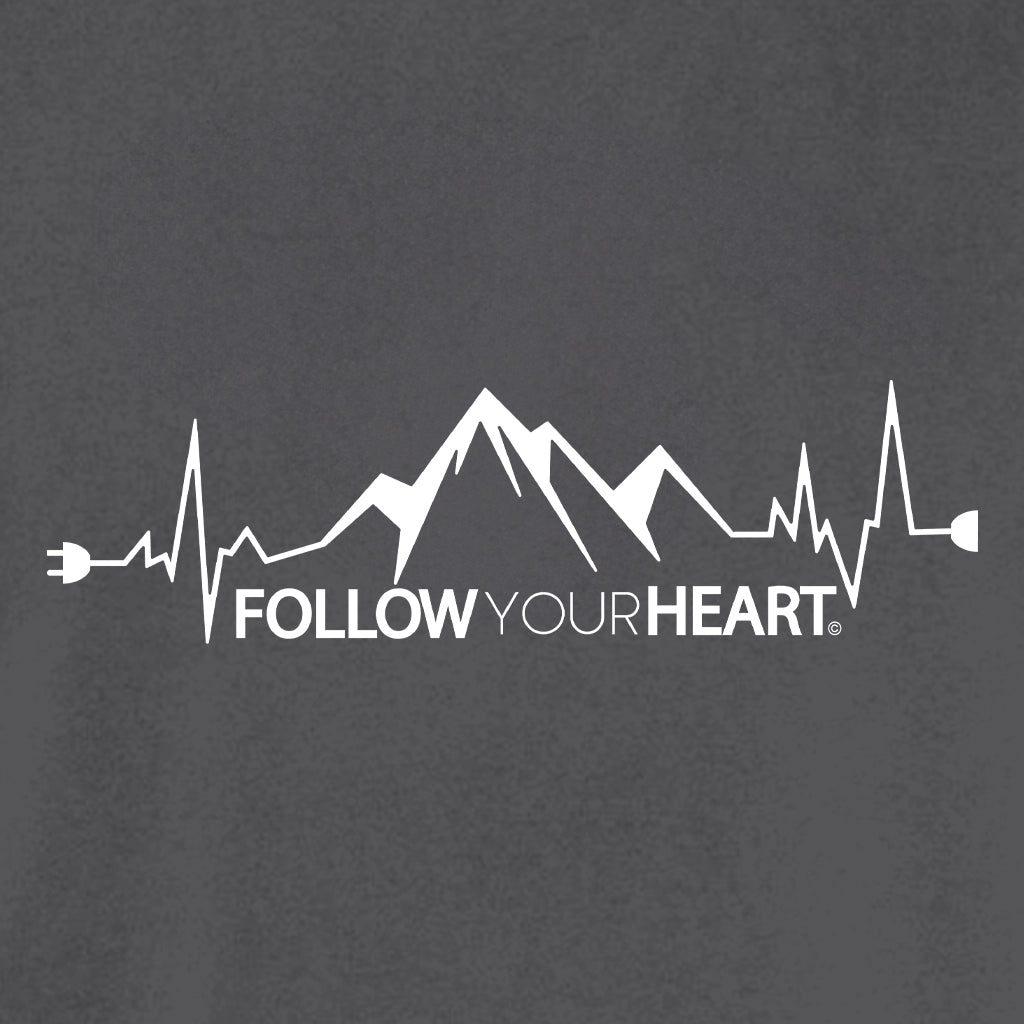 FOLLOW YOUR HEART Cotton T-Shirt powered by Comfort Colors®
