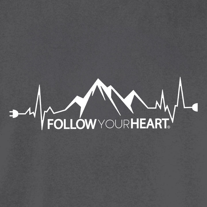 FOLLOW YOUR HEART Cotton T-Shirt powered by Comfort Colors®