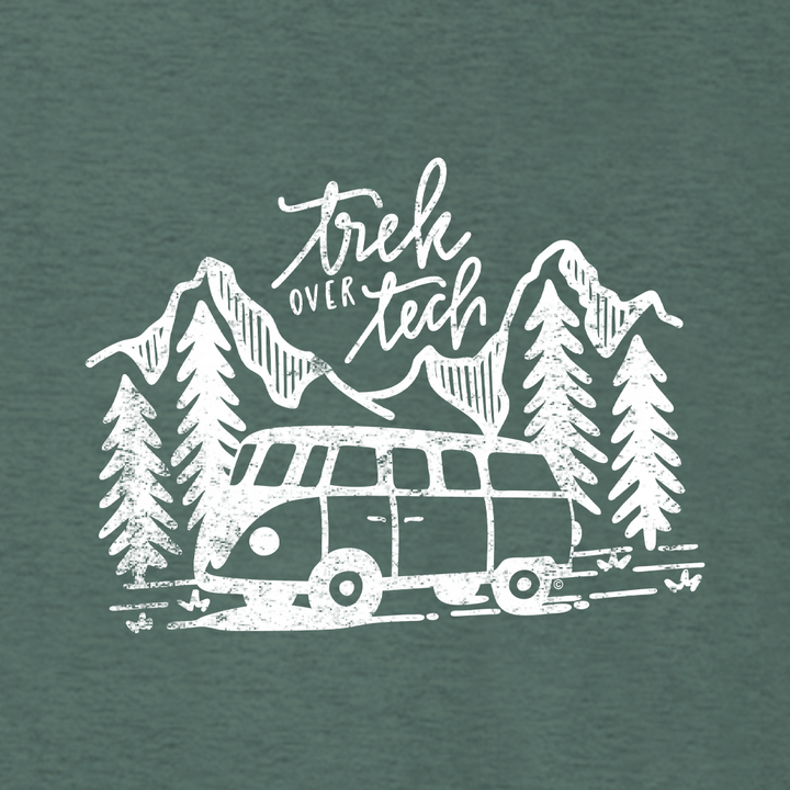 TREK OVER TECH Supersoft Midweight Zip Up Hoodie