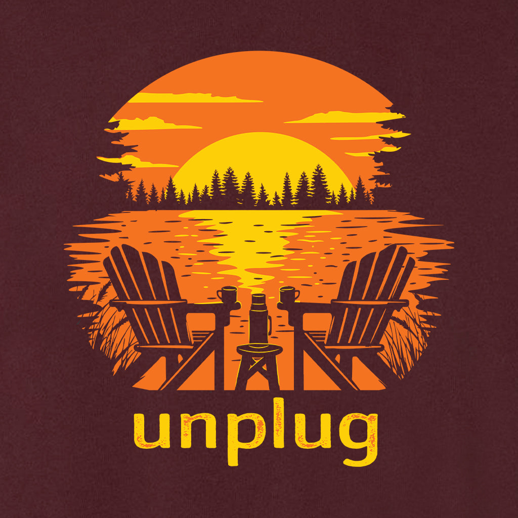 Chairs at Sunset Midweight Super Soft Crewneck Sweatshirt