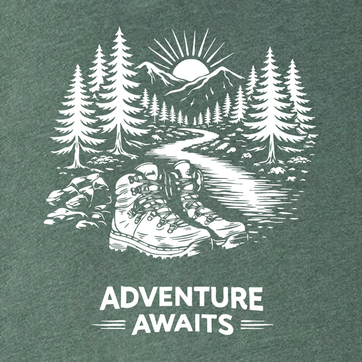 ADVENTURE AWAITS Super Soft Hoodie