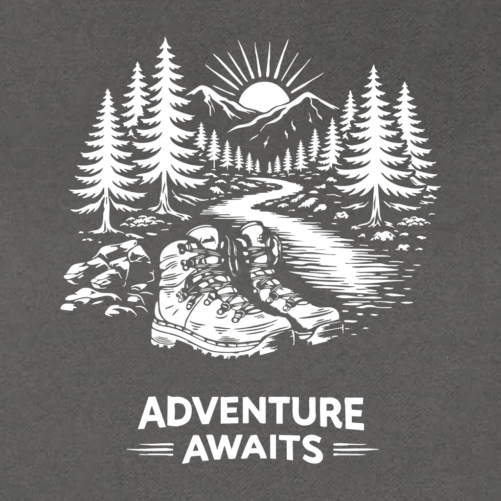 ADVENTURE AWAITS Heavyweight Hoodie