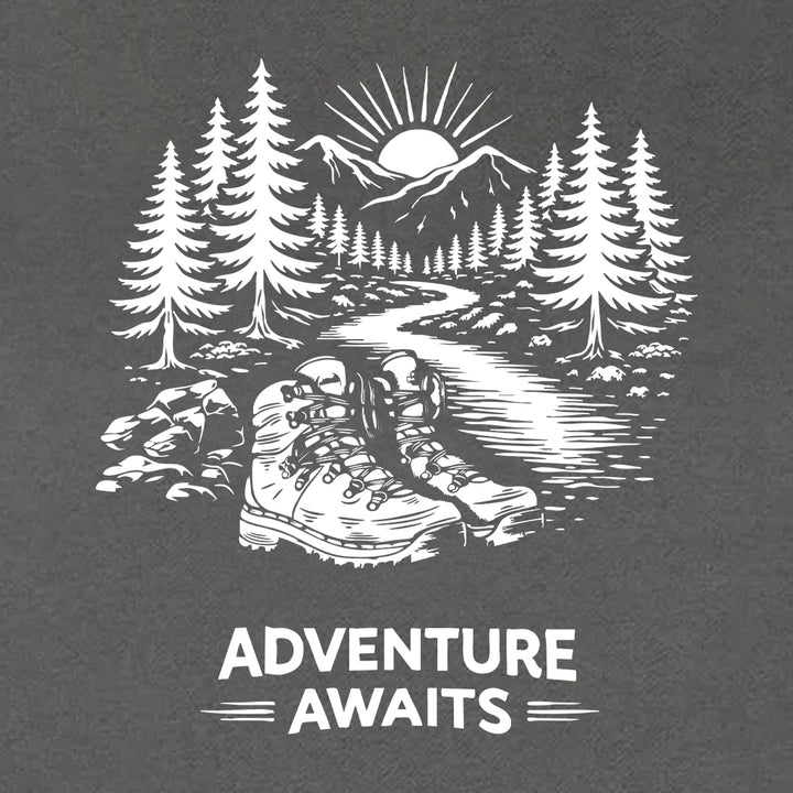 ADVENTURE AWAITS Heavyweight Hoodie