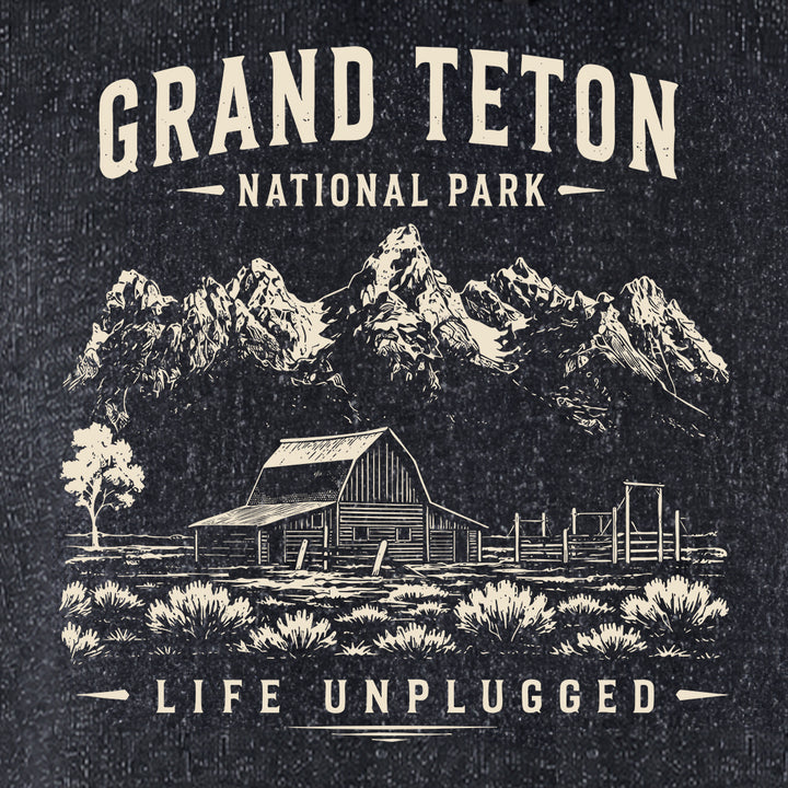 LIMITED EDITION GRAND TETON NATIONAL PARK Nantucket Super Soft Sweater Hoodie