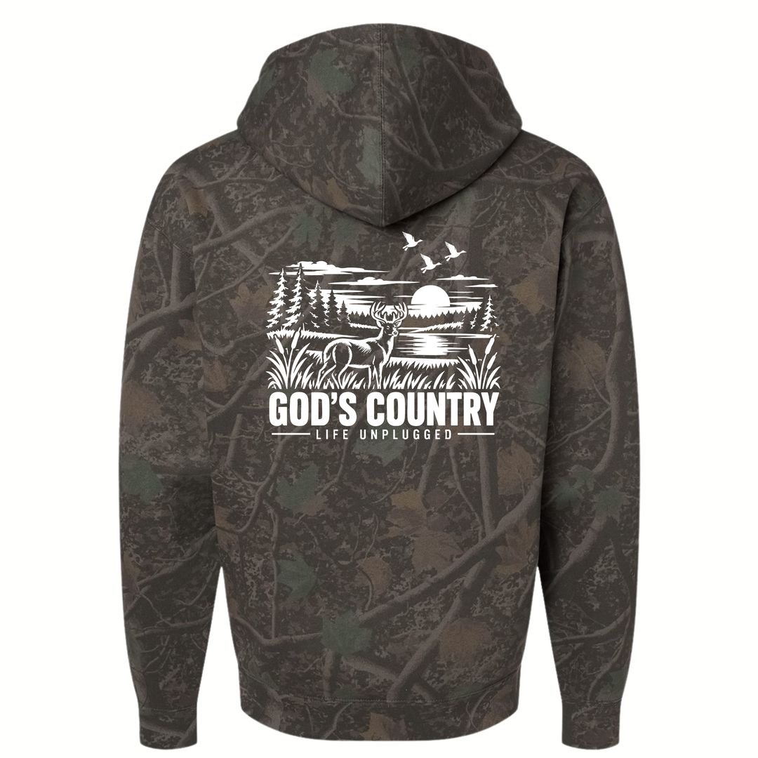 Limited Edition God's Country Darkwood Camo Heavyweight Hoodie