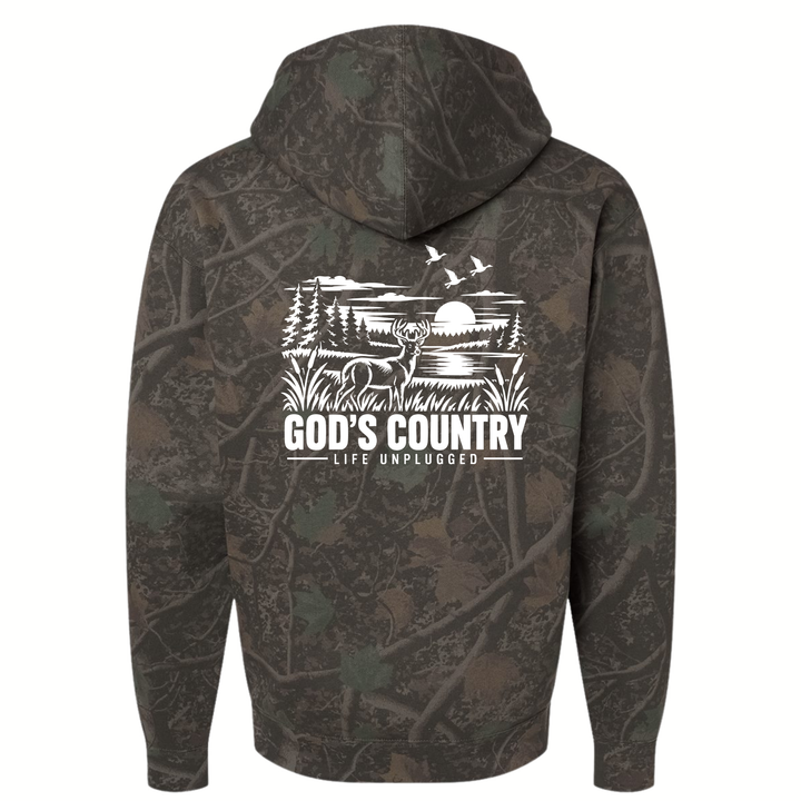 Limited Edition God's Country Darkwood Camo Heavyweight Hoodie