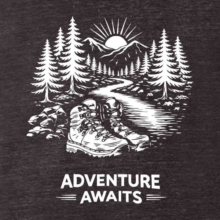 ADVENTURE AWAITS Triblend T-Shirt