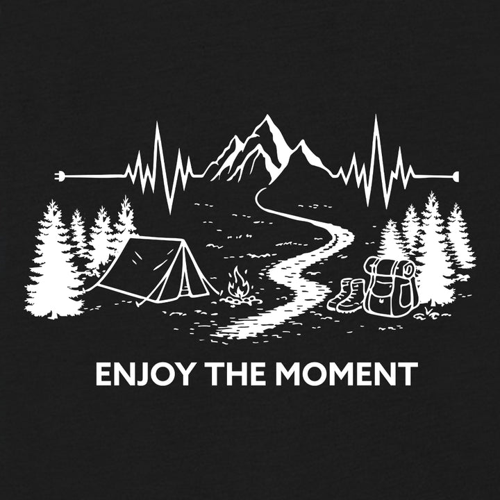 ENJOY THE MOMENT (MOUNTAIN SCENE) Long Sleeve T-Shirt