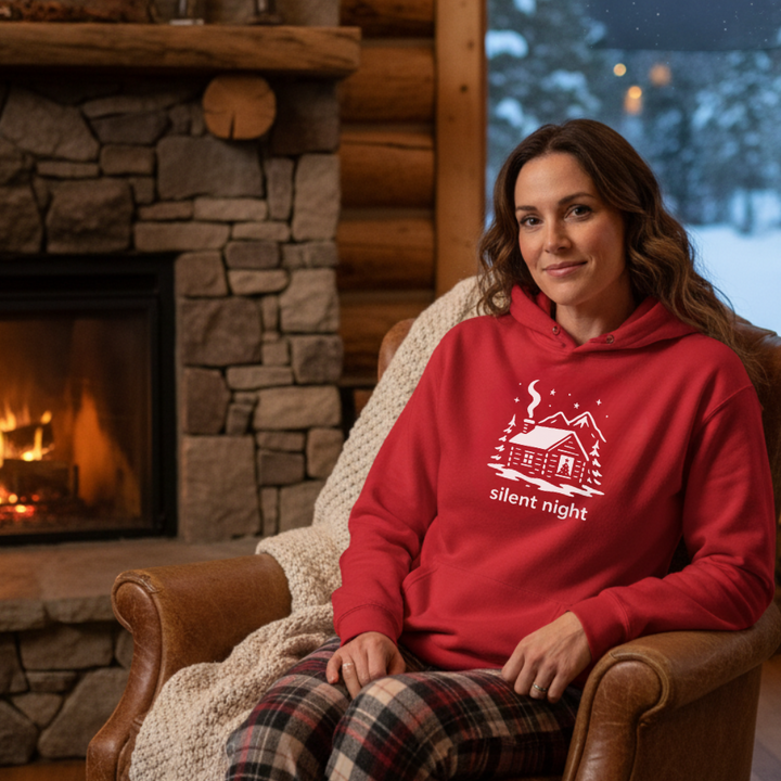 SILENT NIGHT Heavyweight Hoodie