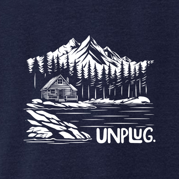 Cabin In the woods Triblend T-Shirt