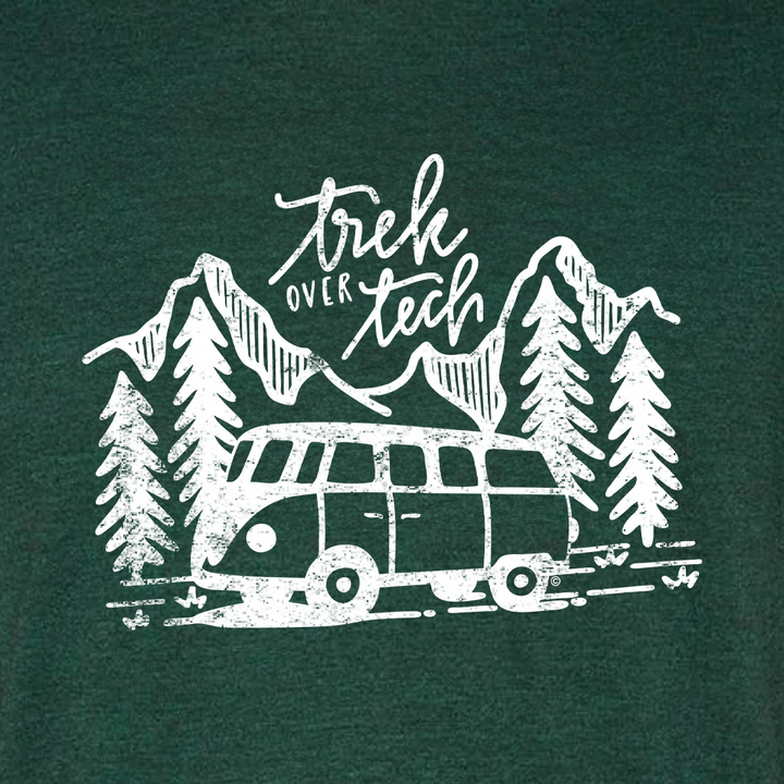 TREK OVER TECH Triblend T-Shirt