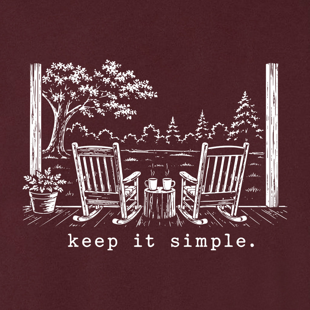 KEEP IT SIMPLE. Midweight Super Soft Crewneck