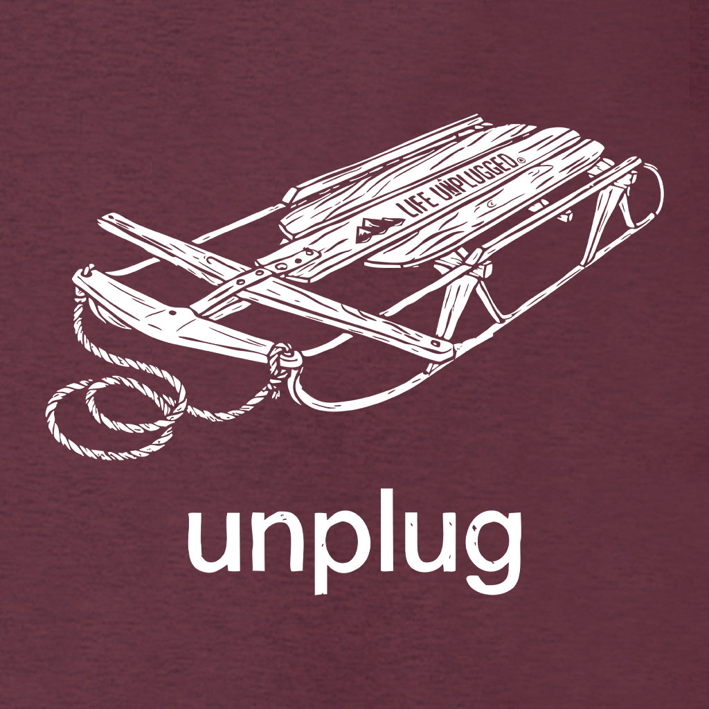 RUNNER SLED Supersoft Midweight Zip Up Hoodie