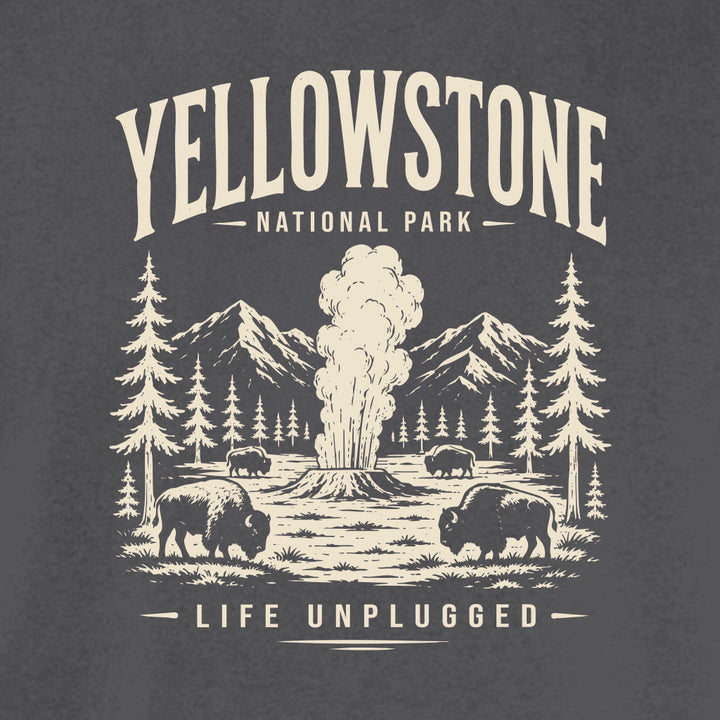 YELLOWSTONE NATIONAL PARK Cotton T-Shirt powered by Comfort Colors®