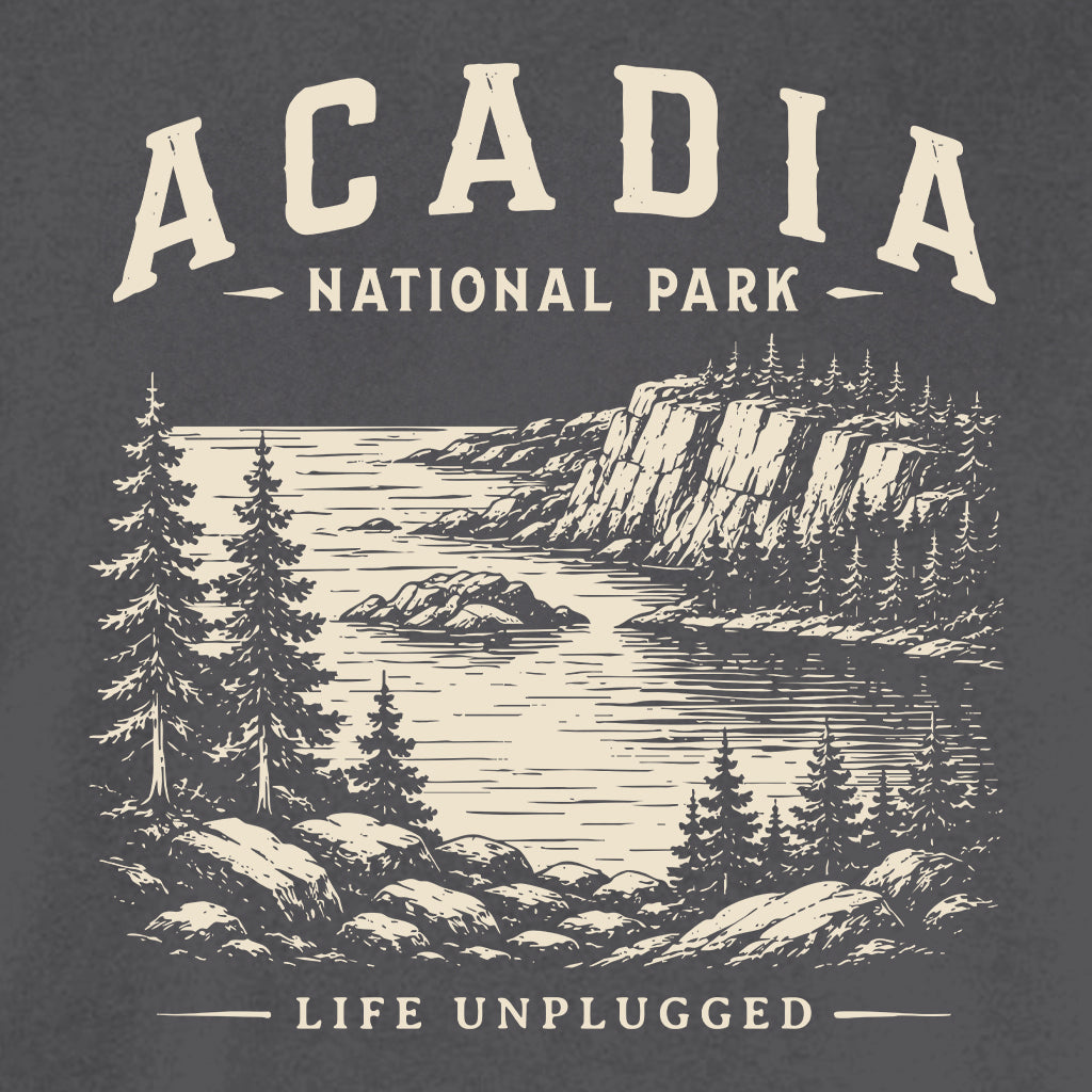 ACADIA NATIONAL PARK Cotton T-Shirt powered by Comfort Colors®