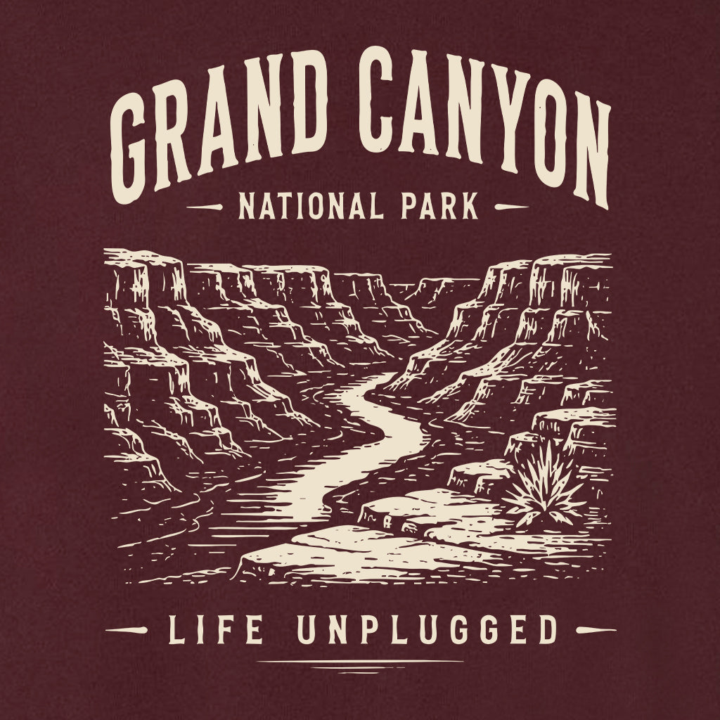GRAND CANYON NATIONAL PARK Midweight Super Soft Crewneck