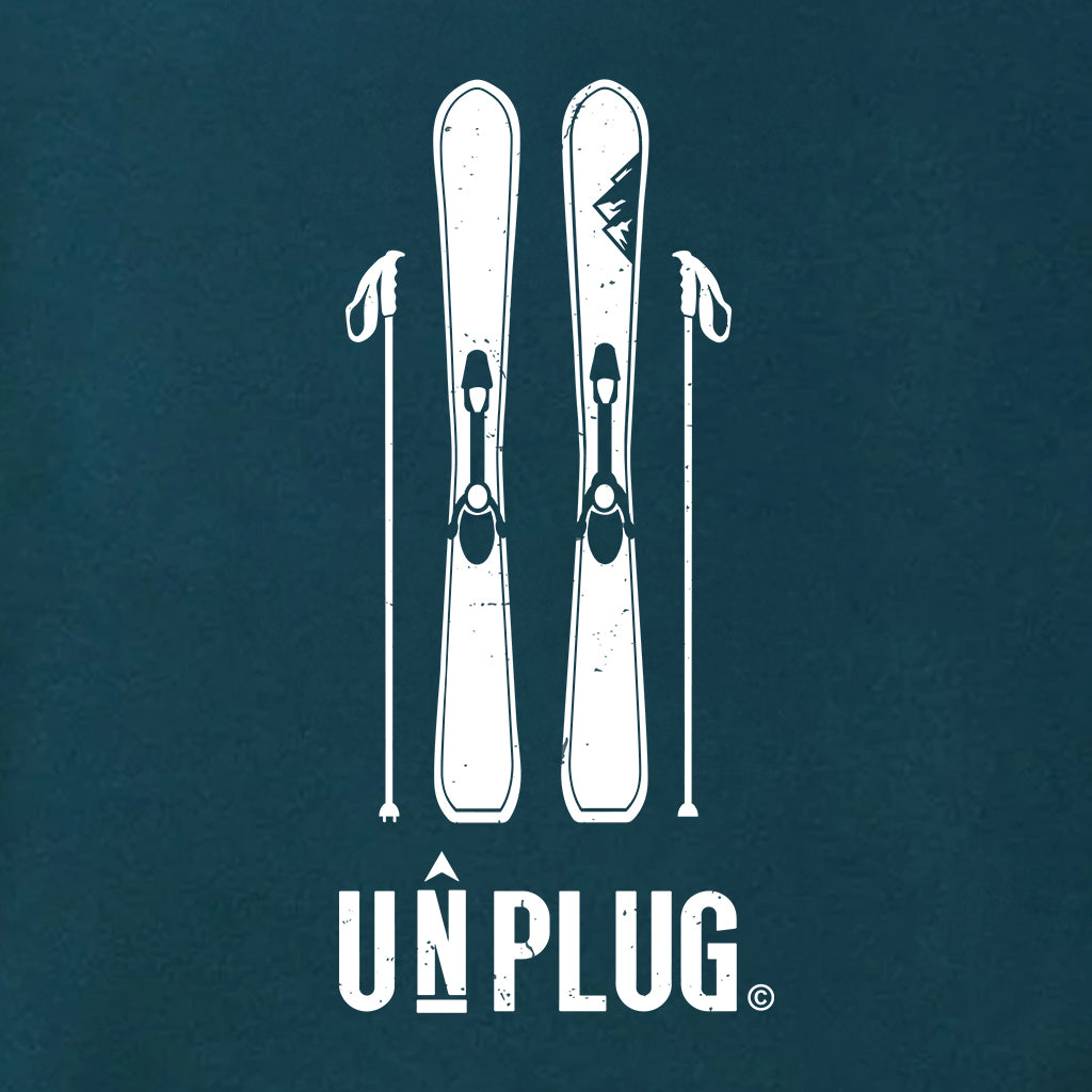 Skiing Super Soft Hoodie