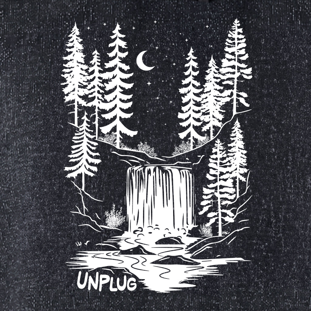 WATERFALL UNDER THE STARS Nantucket Super Soft Sweater Hoodie