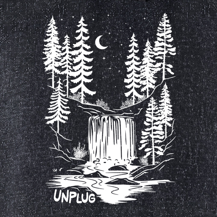 WATERFALL UNDER THE STARS Nantucket Super Soft Sweater Hoodie