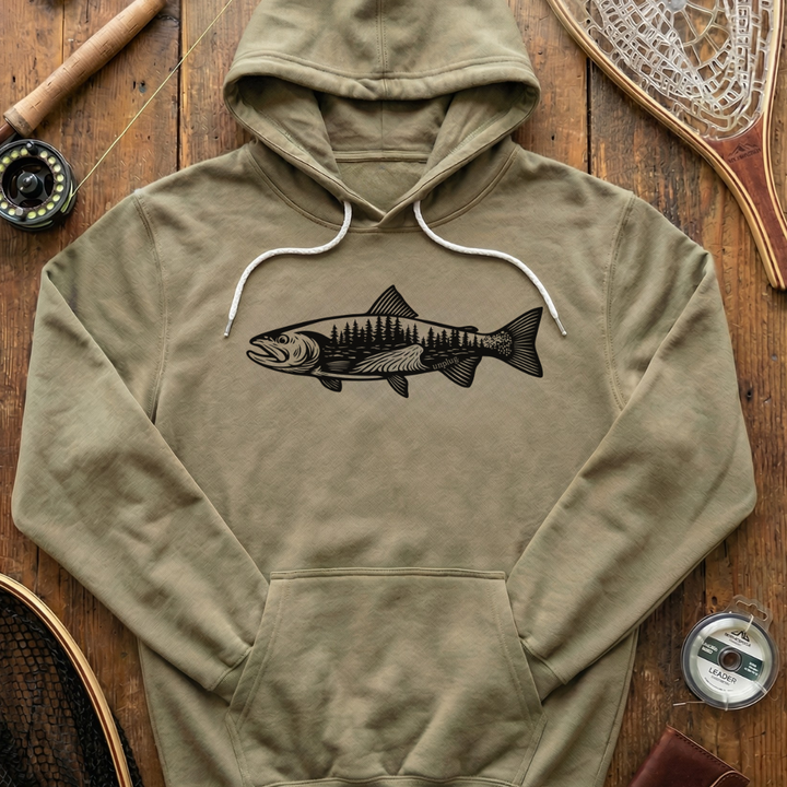 WOODLAND TROUT Super Soft Hoodie