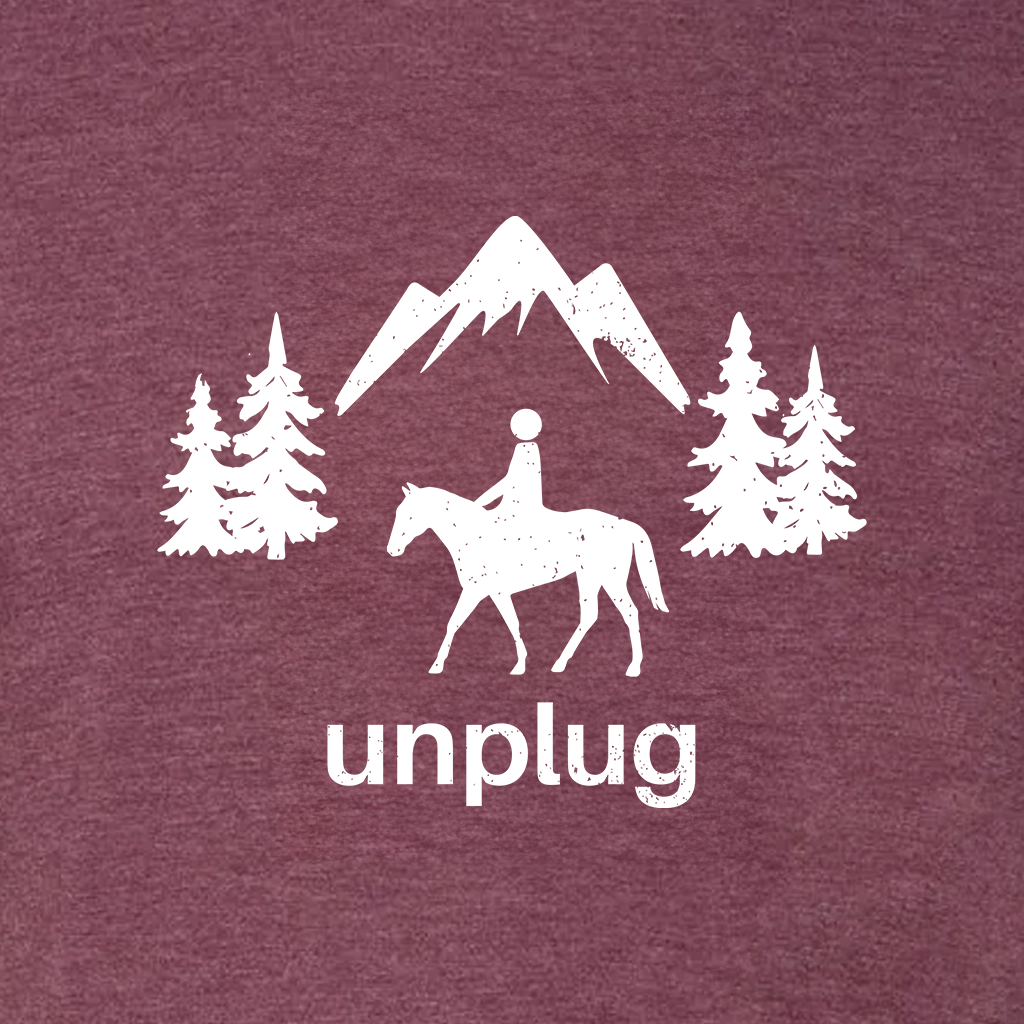 Horseback Riding Triblend T-Shirt