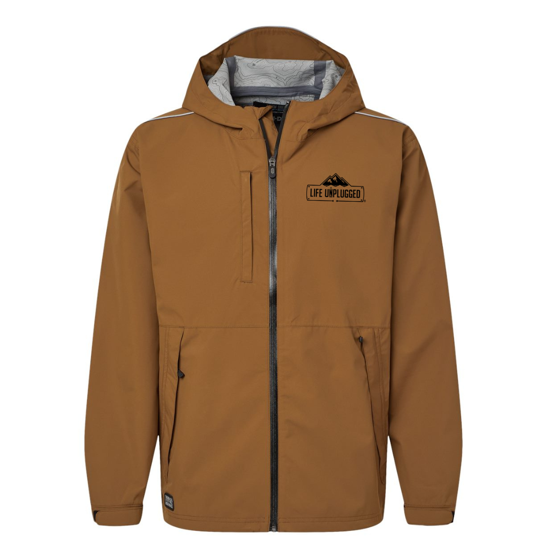 Founder's Select™ Men's Storm Defender Waterproof Rain Jacket Powered by DRI DUCK®