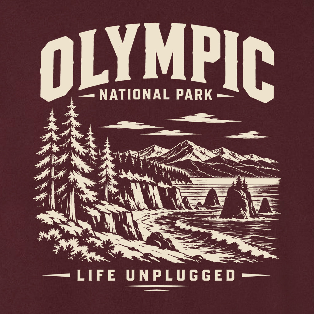 OLYMPIC NATIONAL PARK Midweight Super Soft Crewneck