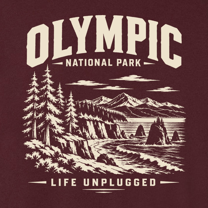 OLYMPIC NATIONAL PARK Midweight Super Soft Crewneck