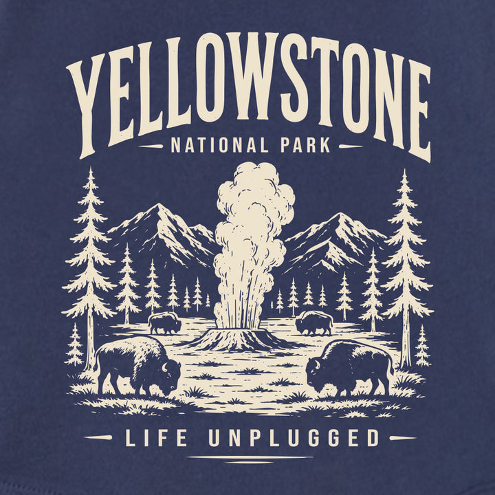 YELLOWSTONE NATIONAL PARK Women's Racerback Tank Top