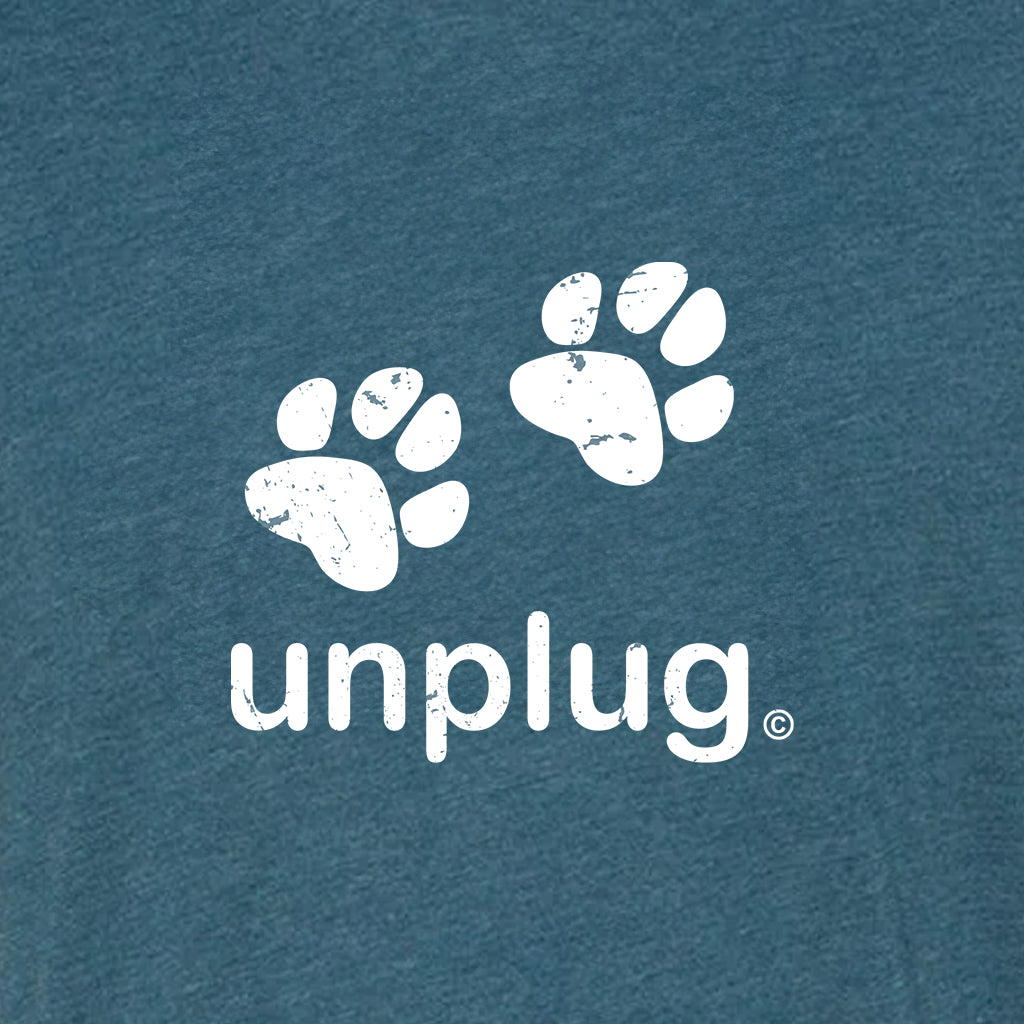 Paw Print Triblend T-Shirt