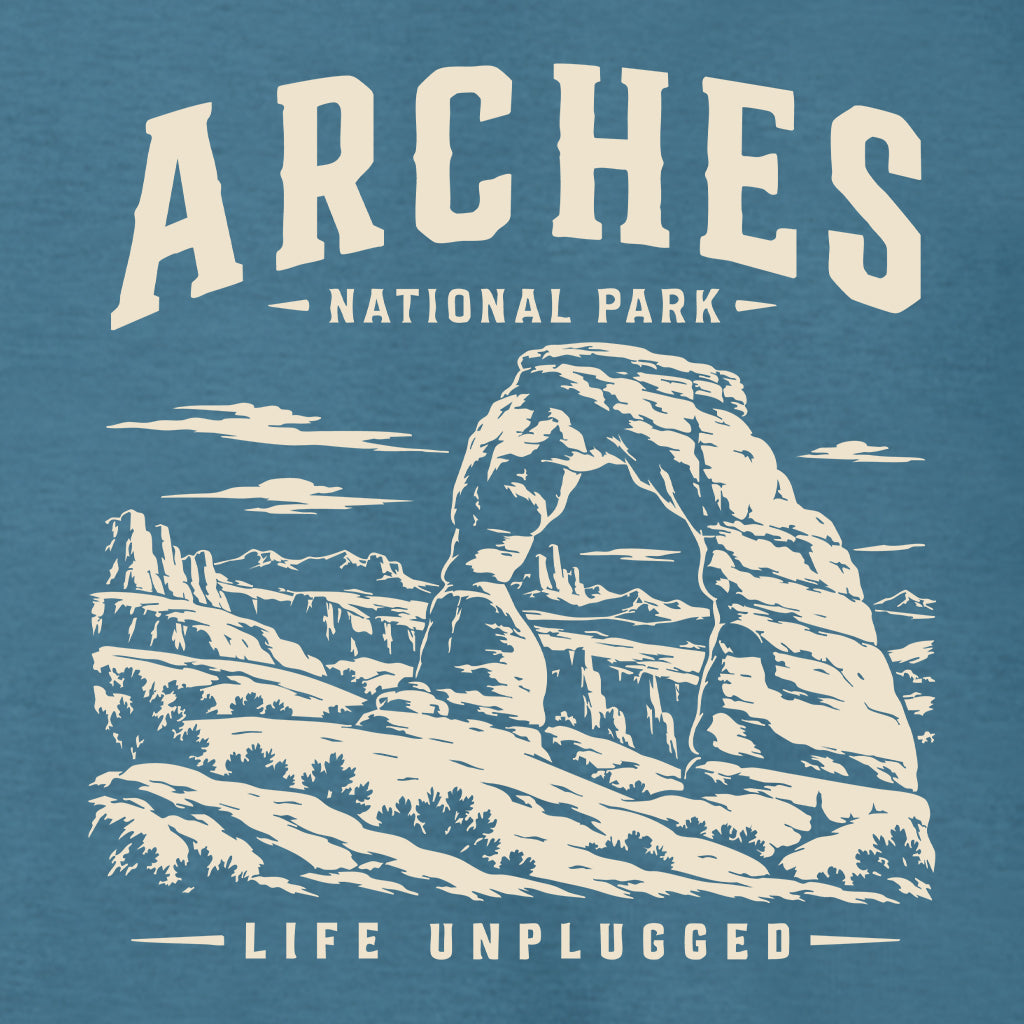 ARCHES NATIONAL PARK Supersoft Midweight Zip Up Hoodie