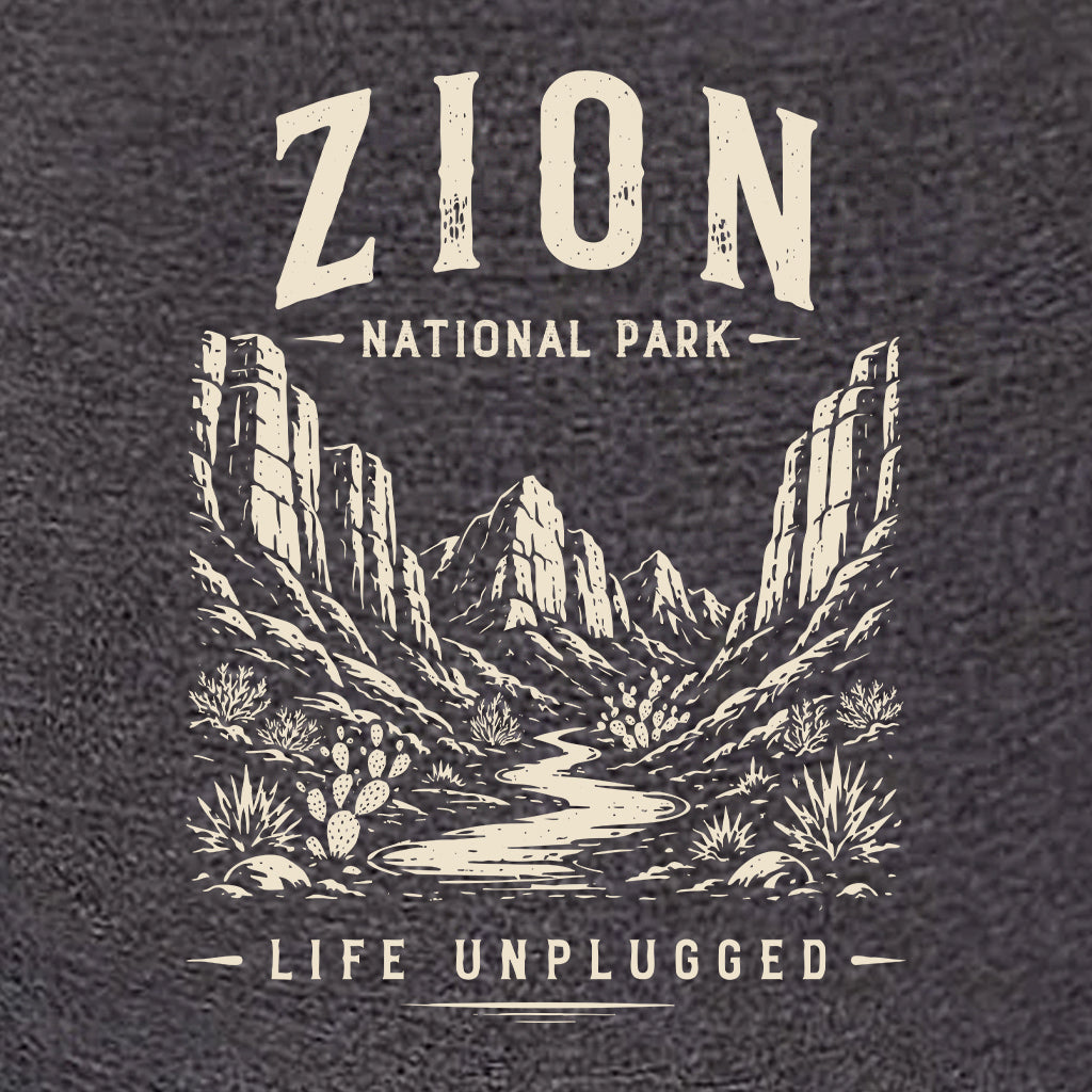 ZION NATIONAL PARK Women's Racerback Tank Top