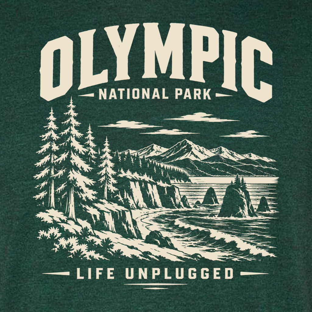 OLYMPIC NATIONAL PARK Triblend T-Shirt