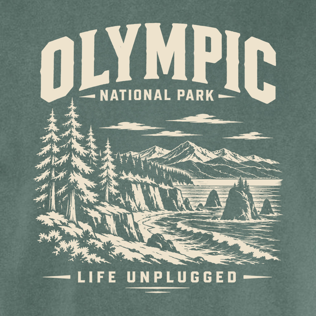 OLYMPIC NATIONAL PARK Cotton T-Shirt powered by Comfort Colors®
