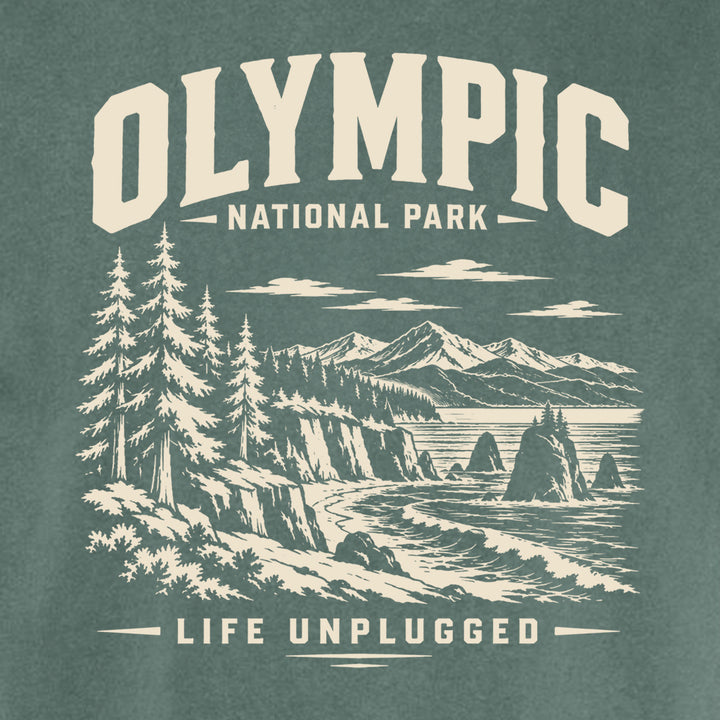 OLYMPIC NATIONAL PARK Cotton T-Shirt powered by Comfort Colors®