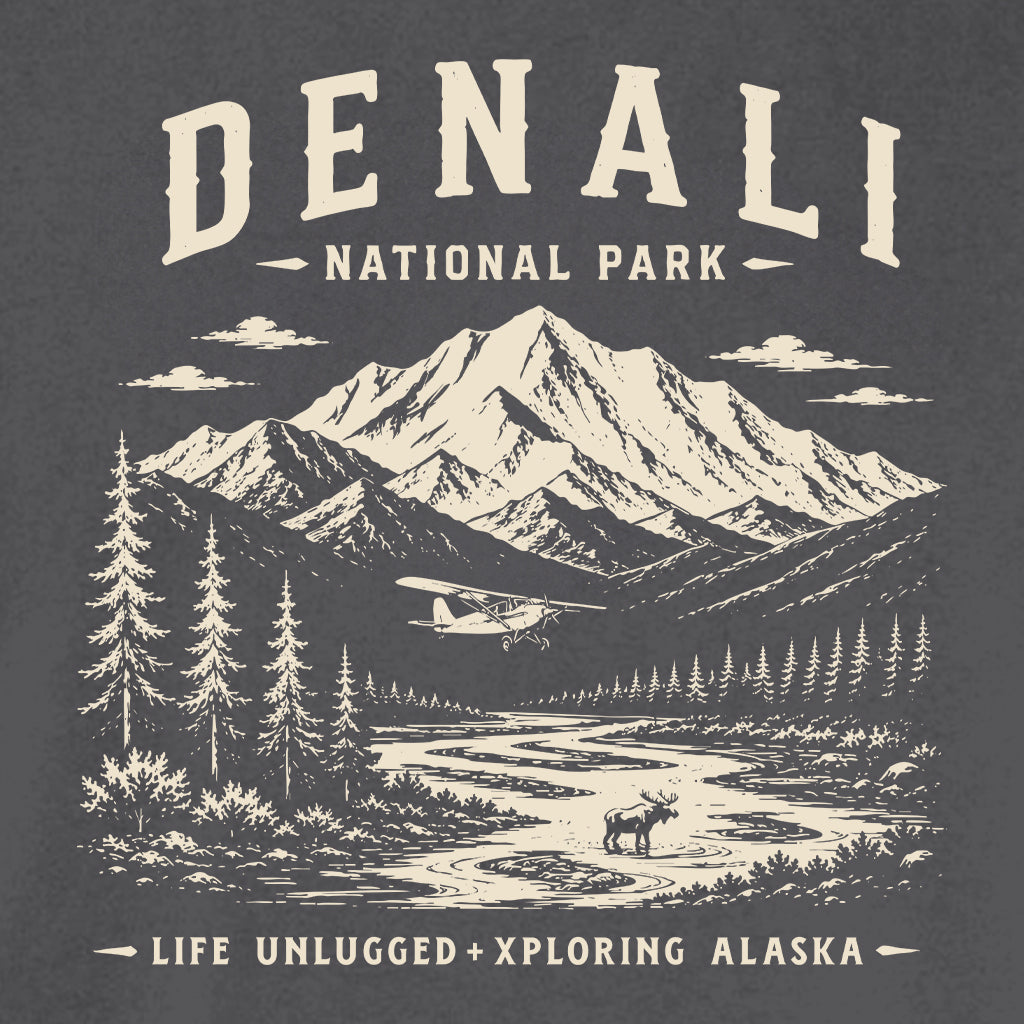 DENALI NATIONAL PARK Cotton T-Shirt powered by Comfort Colors®