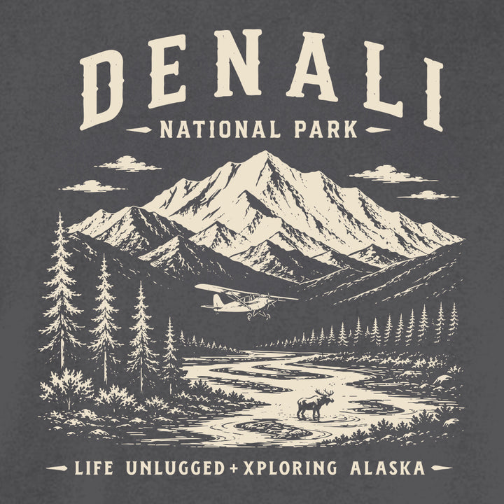 DENALI NATIONAL PARK Cotton T-Shirt powered by Comfort Colors®