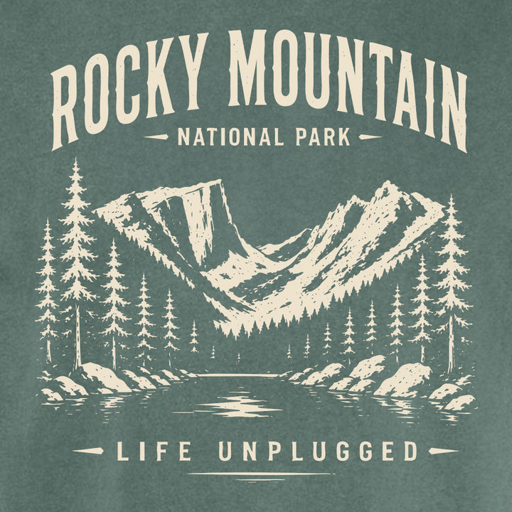 ROCKY MOUNTAIN NATIONAL PARK Cotton T-Shirt powered by Comfort Colors®