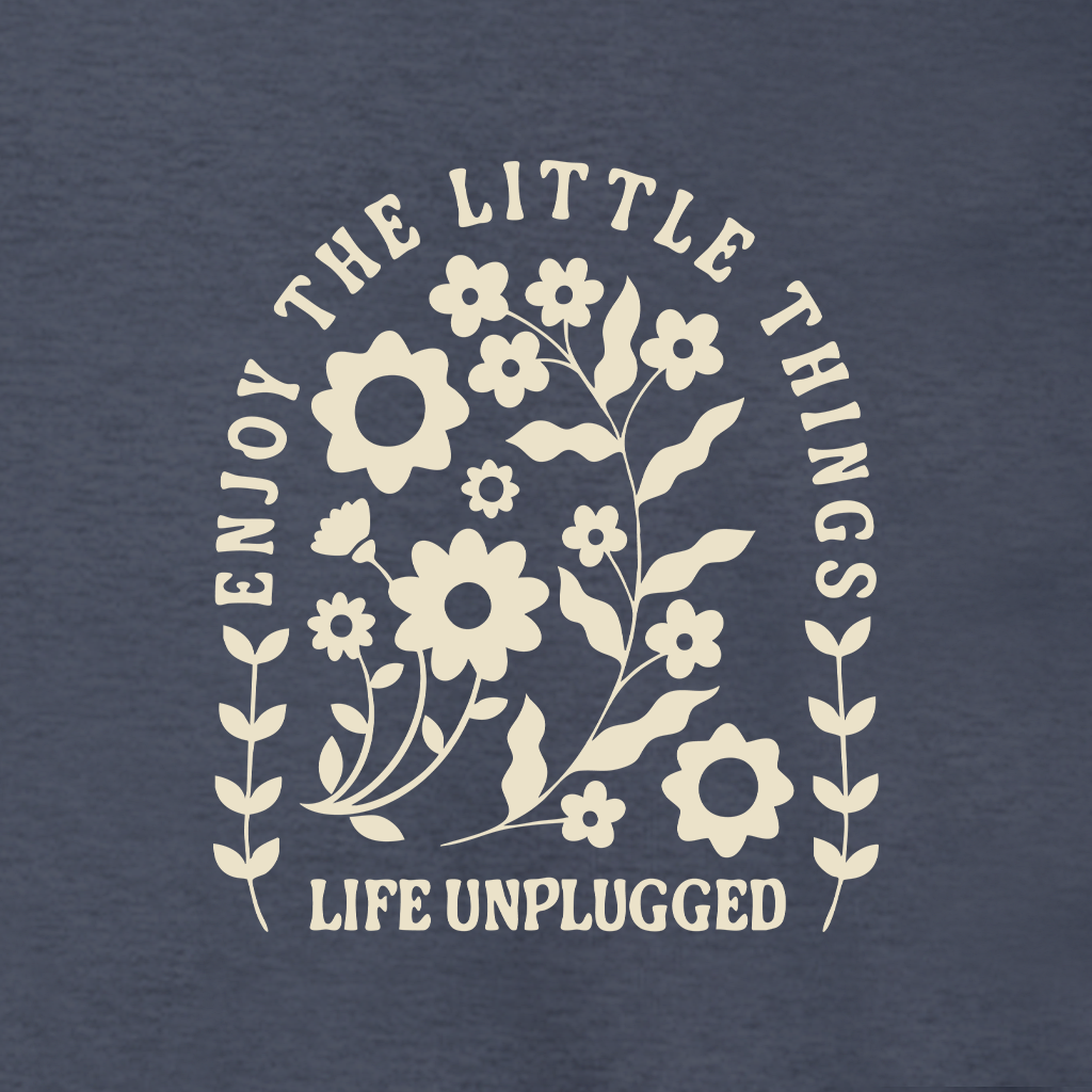 ENJOY THE LITTLE THINGS Supersoft Midweight Zip Up Hoodie