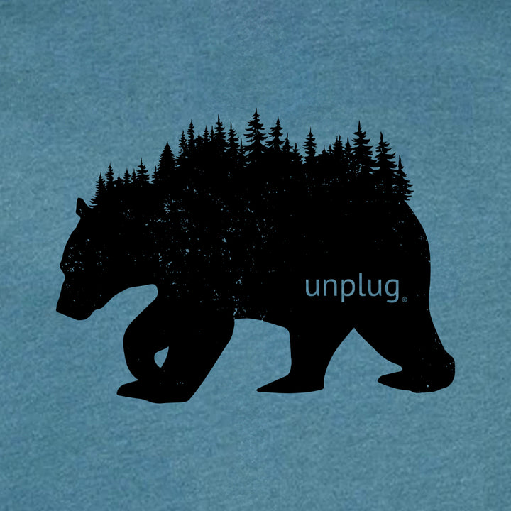 Bear In The Trees Super Soft Hoodie