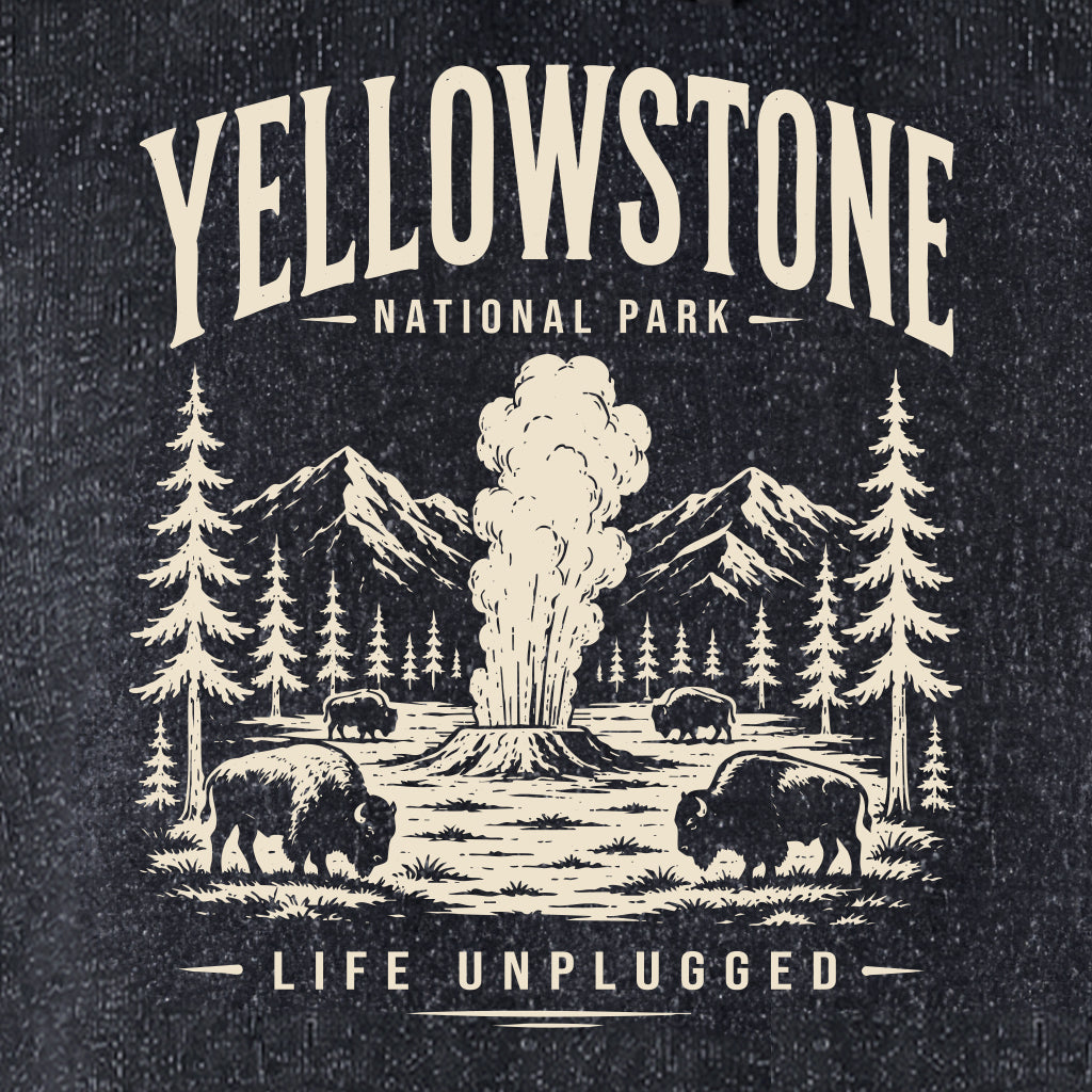 LIMITED EDITION YELLOWSTONE NATIONAL PARK Nantucket Super Soft Sweater Hoodie