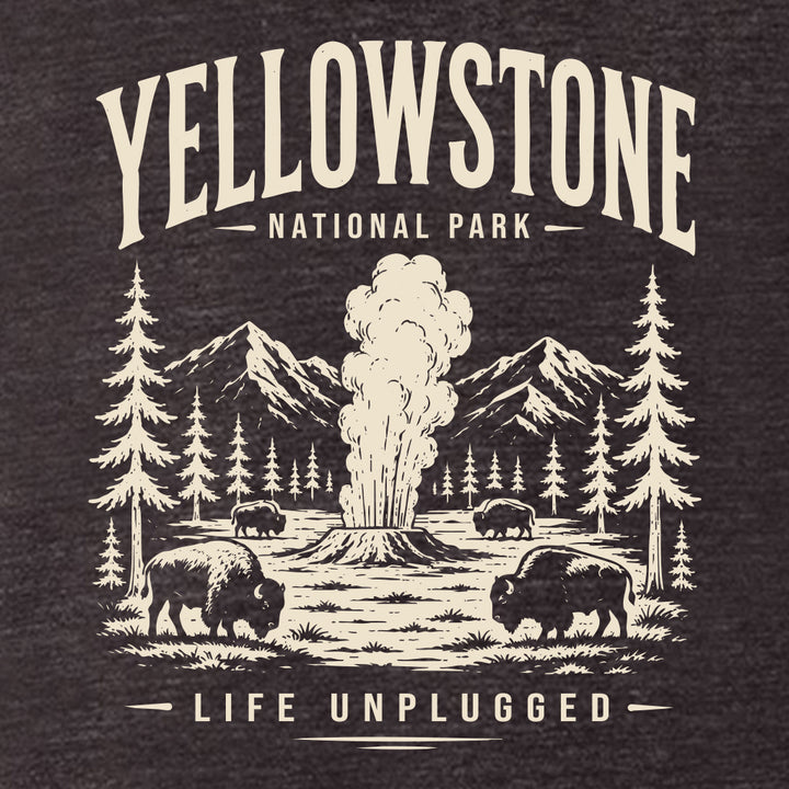 YELLOWSTONE NATIONAL PARK Triblend T-Shirt